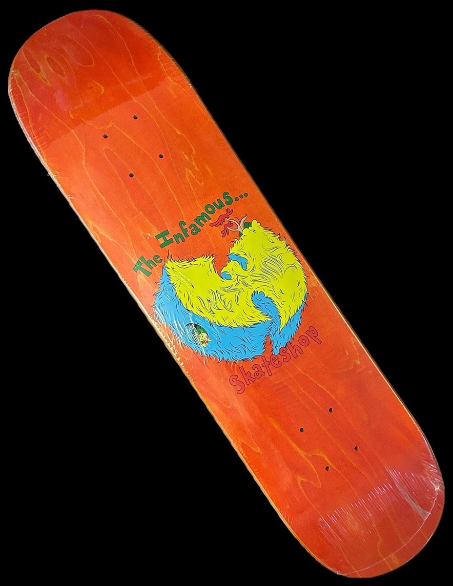 RARE Dr Seuss Lorax Westside Skateshop Wu Tang Skateboard Deck