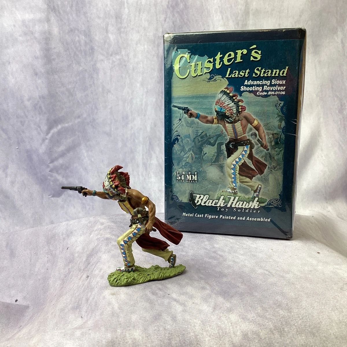Black Hawk Custer’s Advancing Sioux HB-0106