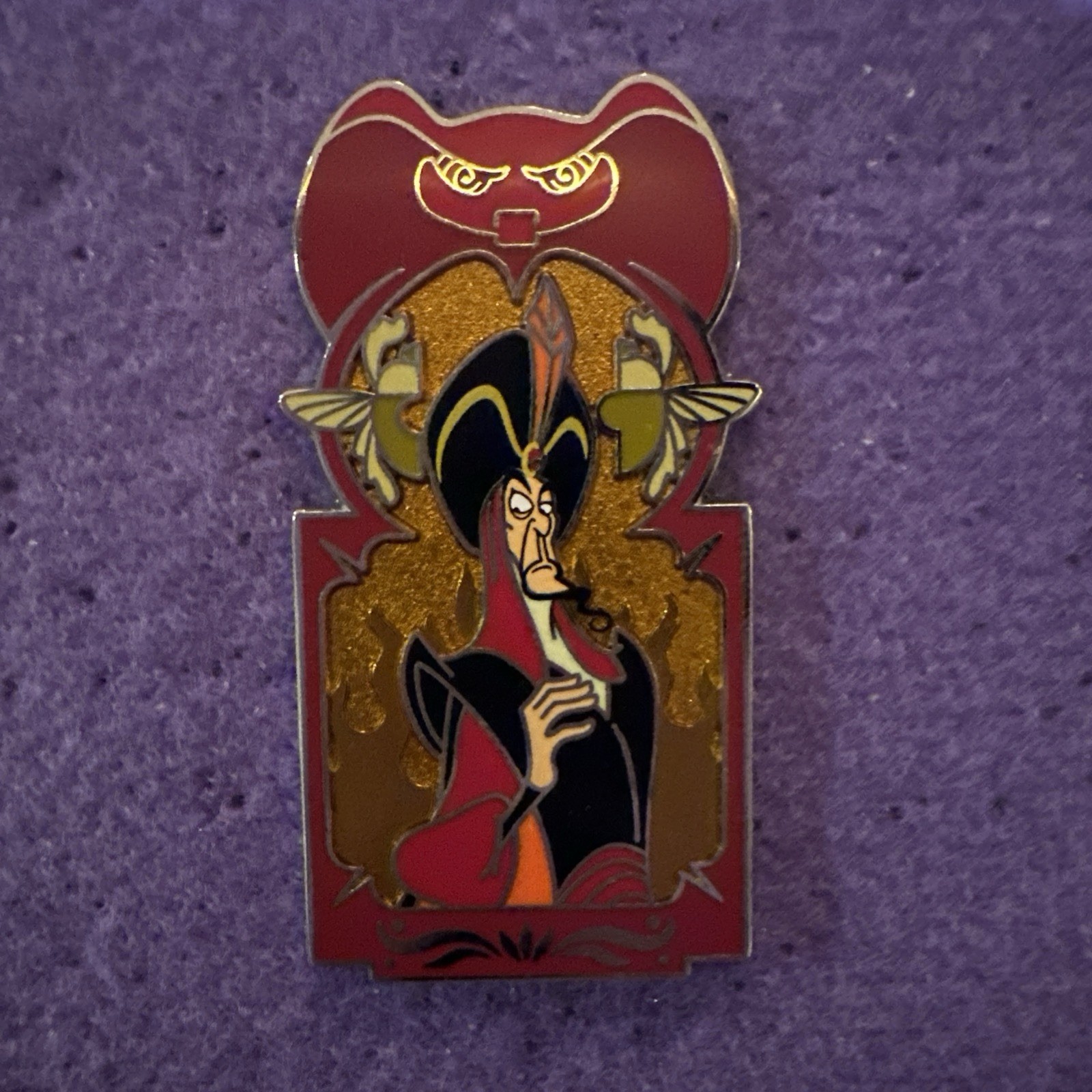 2024 WDW DLR Disney Parks JAFAR Villains Portraits Mystery Box Trading PIN