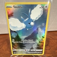 Pokémon TCG Swablu 047/070 Basic Holo HP 50 Nintendo Card Stock 2021 English
