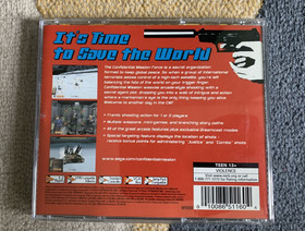 Confidential Mission Sega Dreamcast CIB Complete Disc Case Manual Tested