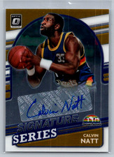 2021-22 Donruss Optic #SS-CNT Calvin Natt Signature Series Auto Denver Nuggets