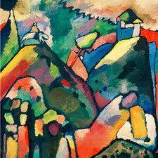 Wassily Kandinsky    "Improvisation 9"   Leinwandbild