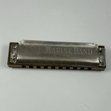 Vintage Marine Band M.Hohner Key E Harmonica Made In Germany A440 READ DESC
