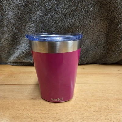 Zak! Designs 13 oz/384 ML Double Wall Stainless Steel Pink Low Ball Tumbler