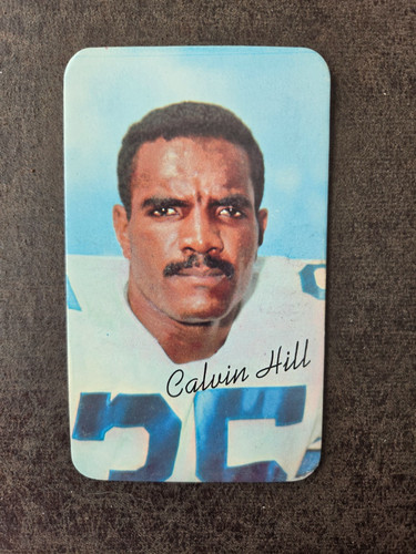 Calvin Hill #28 1970 Topps Super card
