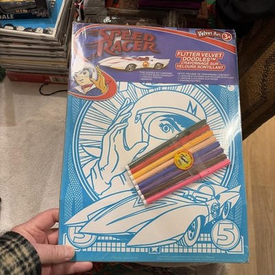 Vintage Flitter Velvet Doodles Speed Racer Ages 3+