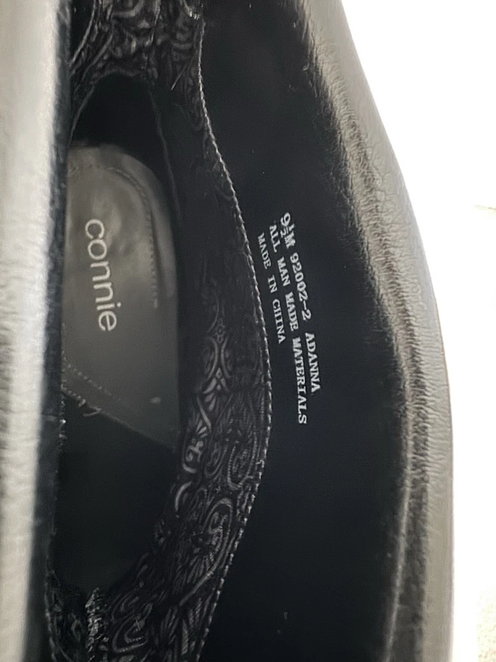 Botines Connie Adanna negros con puño plegable - Para mujer 9,5 M Foto 3 de 4