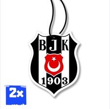 2x Besiktas Duftbaum/Auto Lufterfrischer/Schw...