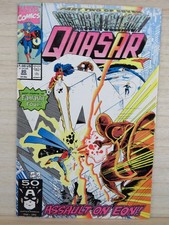 Quasar #20 Mar 1991 Assault On Eon! - Marvel Comic
