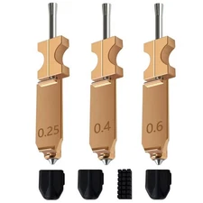 3PK Upgraded 0.25MM 0.4MM 0.6MM Hotend Kit for Flashforge AD5X Quick-Detachab...