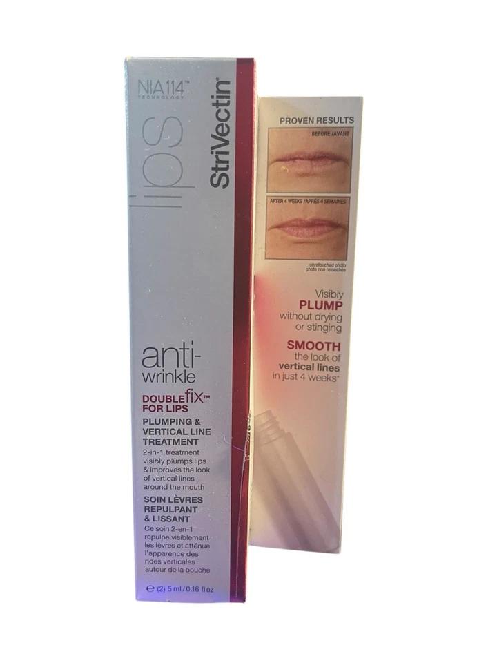 StriVectin Antiarrugas Doble Fix para Labios - Rellenamiento y Línea Vertical 0.16 fl oz Foto 2 de 2