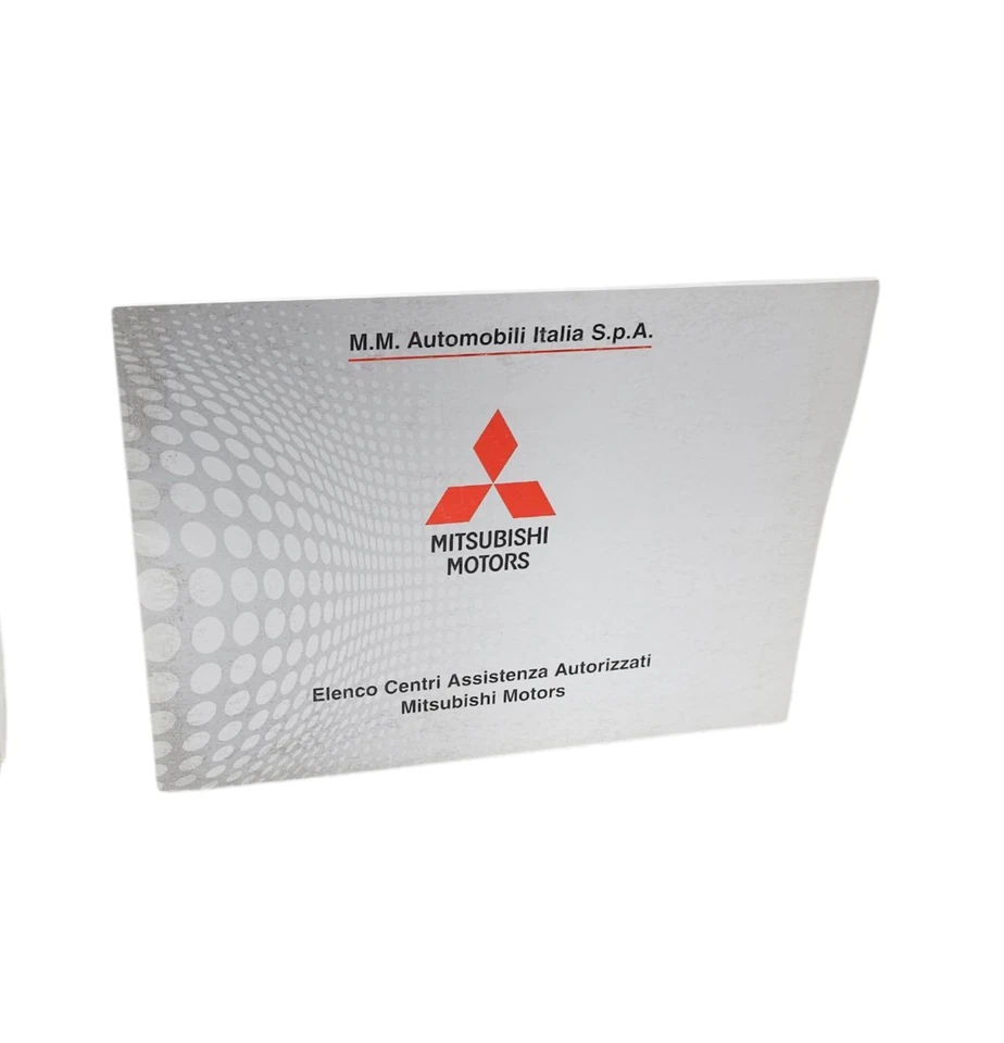 LIBRETTO USO E MANUTENZIONE PER MITSUBISHI L 200 4° Serie (05>) - Immagine 2 di 4