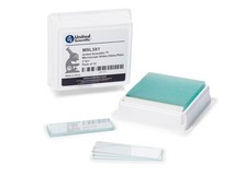 Pre-Cleaned Glass Microscope Slides 3x1 Inch Lab Slides Pack of 72 by United