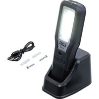 BGS COB-LED Arbeits-Leuchte Klappbar Mit Ladestation - 85347