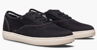 CLAE Bruce Knit Low Top Sneaker (Men) 10M, BLACK