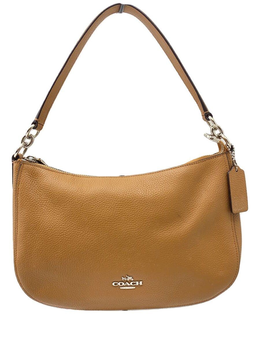 COACH handbag all leather Camel Used