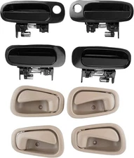 Exterior Interior Door Handle Fit for 1998 1999 2000 2001 2002 Toyota Corolla 