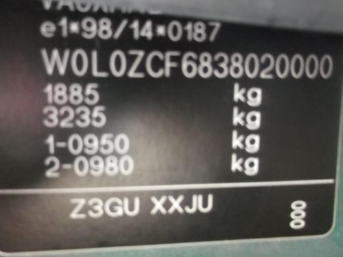 Árbol de transmisión de conductores VAUXHALL VECTRA 2002-2009 O/S 1,8 gasolina 248161 - Imagen 8 de 8