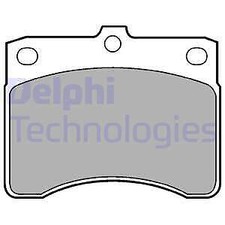 Brake Pad Set, disc brake for DAIHATSU PIAGGIO:M500,1000 Van,CUORE II 449187
