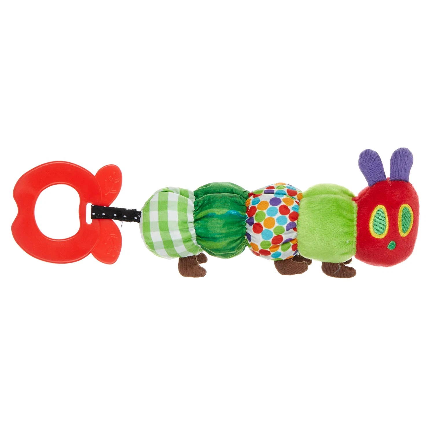 Teether Rattle, World of Eric Carle the Very Hungry Caterpillar Teething Toy for