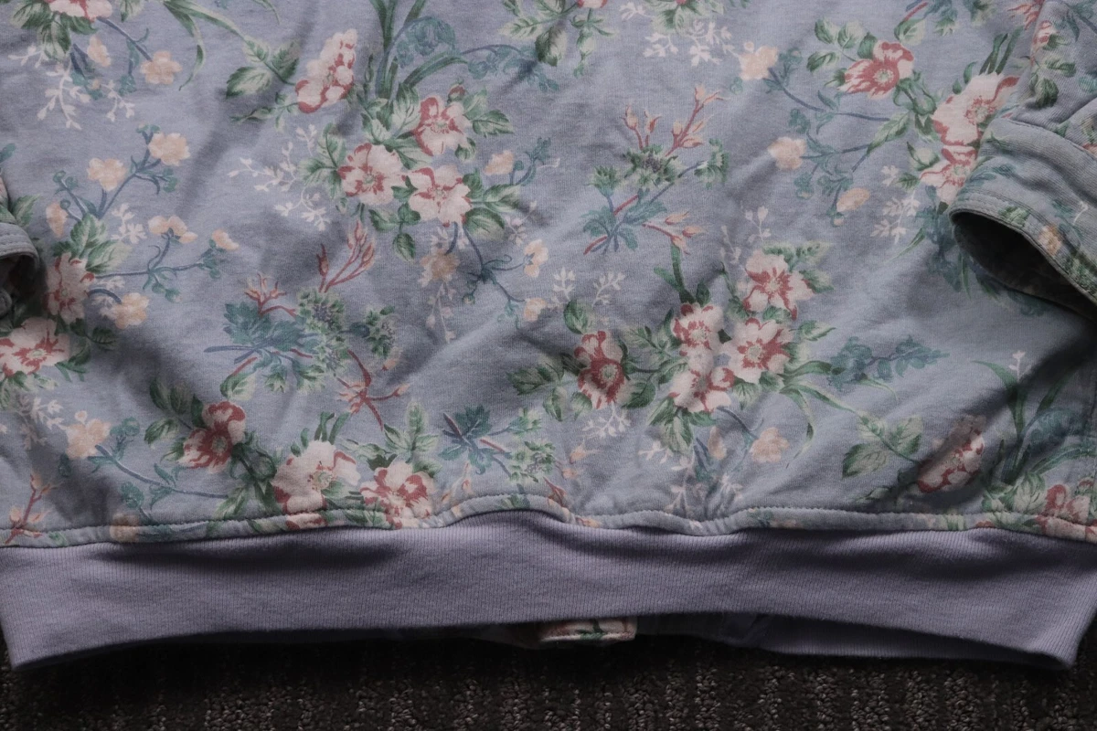 Bugle Boy Classics Vintage 90's Floral Knit Jacket Satin