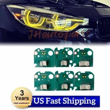 FOR BMW F30 3 SERIES CSL YELLOW LED HEADLIGHT DRL MODULE 2016 - 2018 LCI US