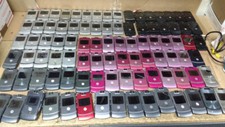 LOT OF 93 DIFFRENT Motorola RAZR V3  MORE Flip Mobile Phone FOR PARTS/ READ AD