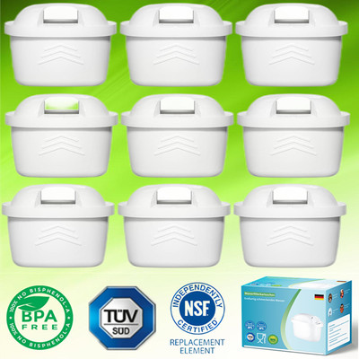 Wasserfilterkartuschen, Ersatz für Brita Maxtra+ Britta,TÜV SÜD, NSF 4-12PCS DHL