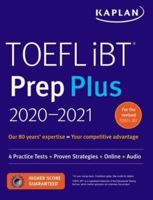 TOEFL IBT Prep Plus 2020-2021: 4 Practice Tests + Proven Strategies + Online +