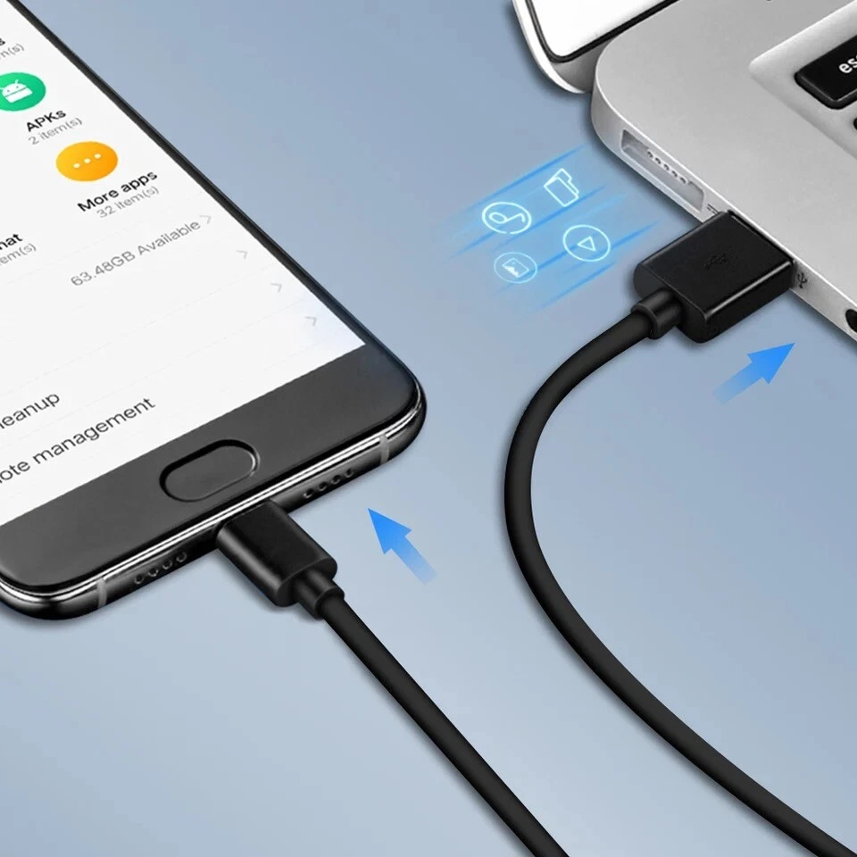OEM USB-C Type C Fast Charging Cable For Samsung Galaxy S8 S9 S10 Plus Note 8 9 - Image 3 of 4