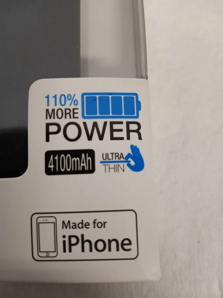 Funda protectora de batería 20 piezas UNU DX6 Plus DXF-06P-BLK, 4100mAH iPhone 6/6s Plus Foto 4 de 4