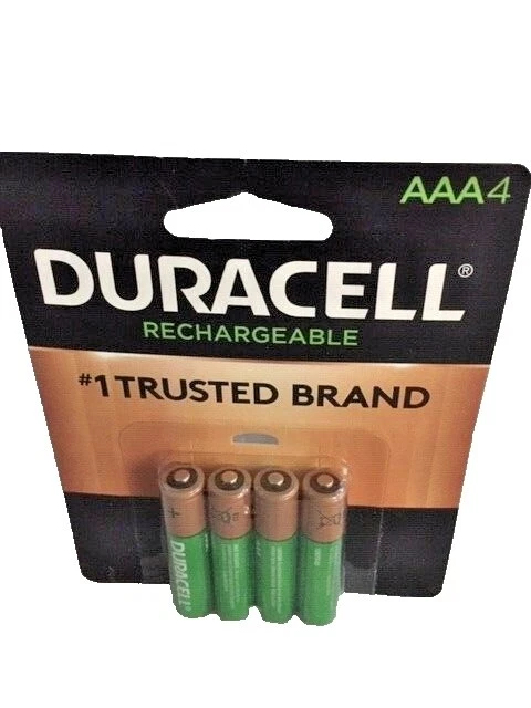 Pilas recargables Duracell AAA 1.2 V