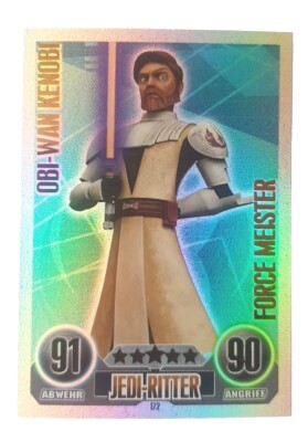 Topps - Star Wars Force Attax Trading Cards Serie 1 - Nr. 172 Obi - dt. Vers OVP