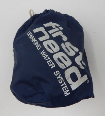 #ad Vintage First Need Microfiltration Pump Water Filter Purification System Filter $43.96