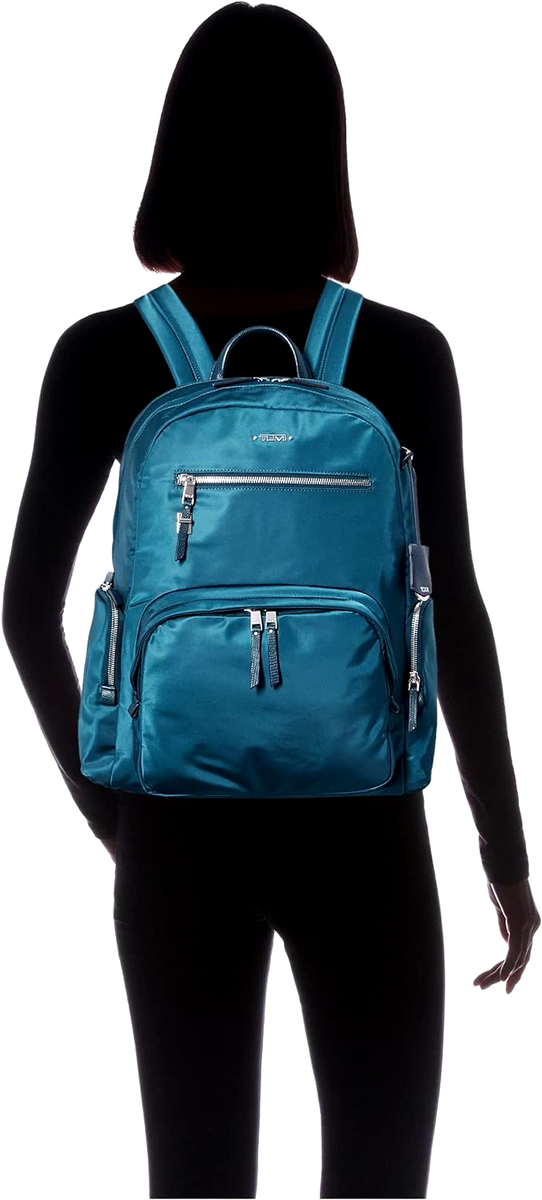 Tumi Voyageur Carson Backpack Bag 109963-9614 Dark Turquoise Tumi Voyageur Carson Backpack Bag 109963-9614 Dark Turquoise
