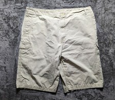 Vintage Levi's Dry Goods Cargo Flat Front Shorts Men's Size 42, Beige