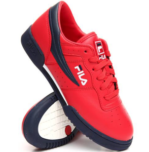 fila mens shoes red