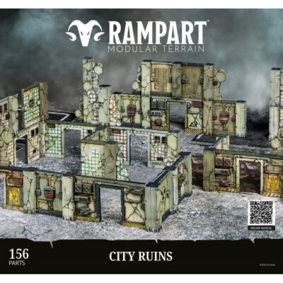 Rampart RAM0007 City Ruins (Modular Terrain) Archon Studio Factory Ruins Kit