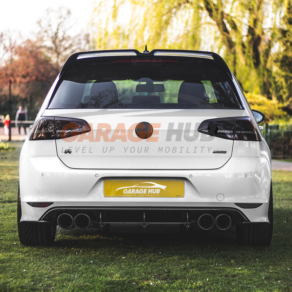 Spoiler Posteriore Oettinger Look Golf 7 7.5 Nero Lucido R-Line