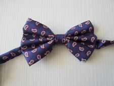 GUTTERIDGE NAPOLI FLIEGE SEIDE SEIDE PAPILLON MADE IN ITALY 1995