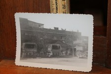 Antique Photo WWII US Army Trucks