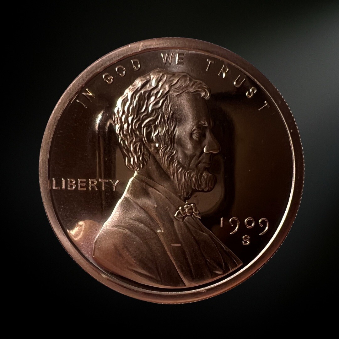 2 OZ 1909-S VDB Lincoln Wheat Cent Round .999 Copper