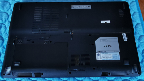Notebook MSI CX720 Gebraucht - Bild 11 von 12