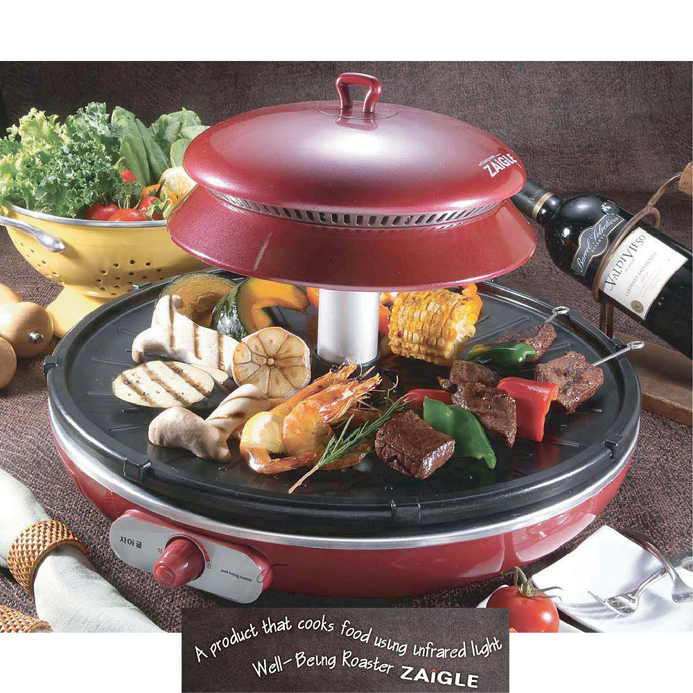 ZAIGLE SJ-100 焼肉グリル Amazon | ザイグル ハンサム 赤外線ロ-スタ- JAPAN