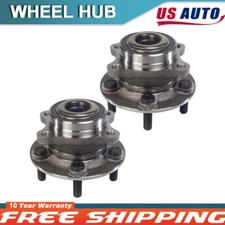 Pair Front Wheel Bearing And Hub for Ford Fusion Lincoln MKZ 2013 - 2016