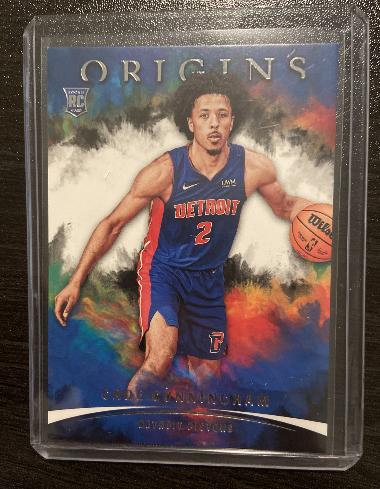 2021-22 Panini Origins Cade Cunningham Rookie Red Card #51 Detroit Pistons RC