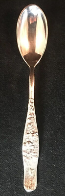 Tiffany Sterling Silver Floral Series Demitasse Spoon | eBay