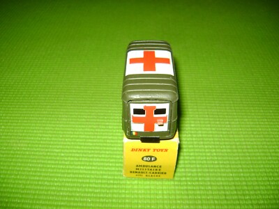 DINKY TOYS D'ORIGINE: boîte vide Renault ambulance Carrier ref.80F EUR