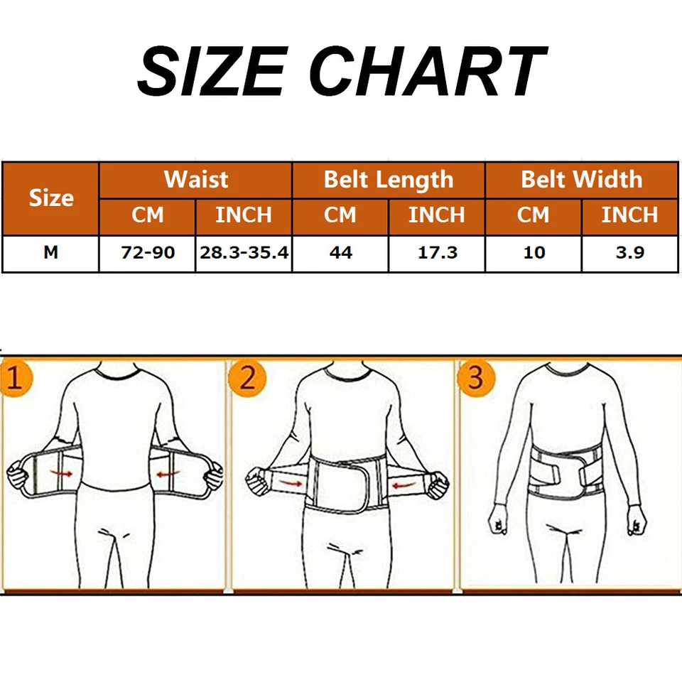 Hombres Cinturón Entrenador de Cintura Modelador de Cuerpo Control Abdomen Adelgazante Vientre Quemador de Grasa Banda Foto 2 de 4